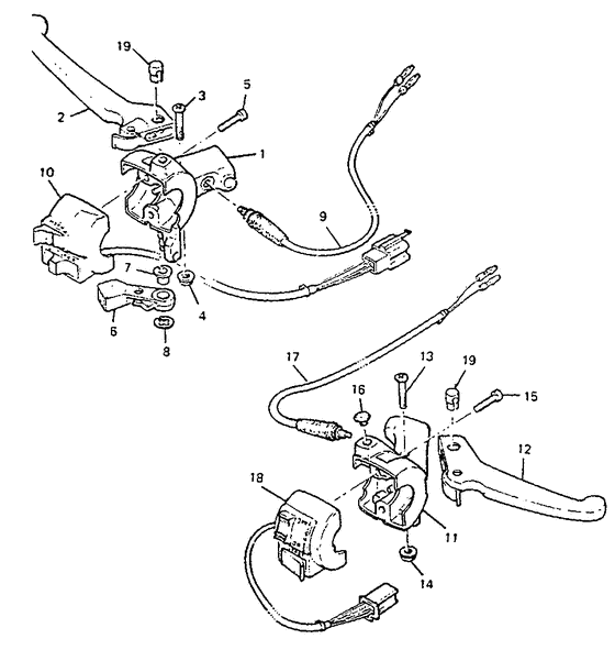 Handle switch & lever
