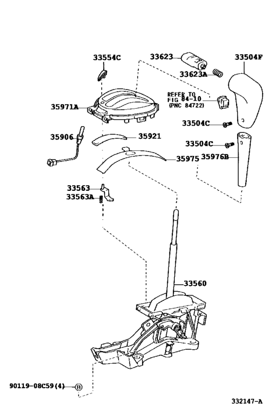Shift Lever & Retainer