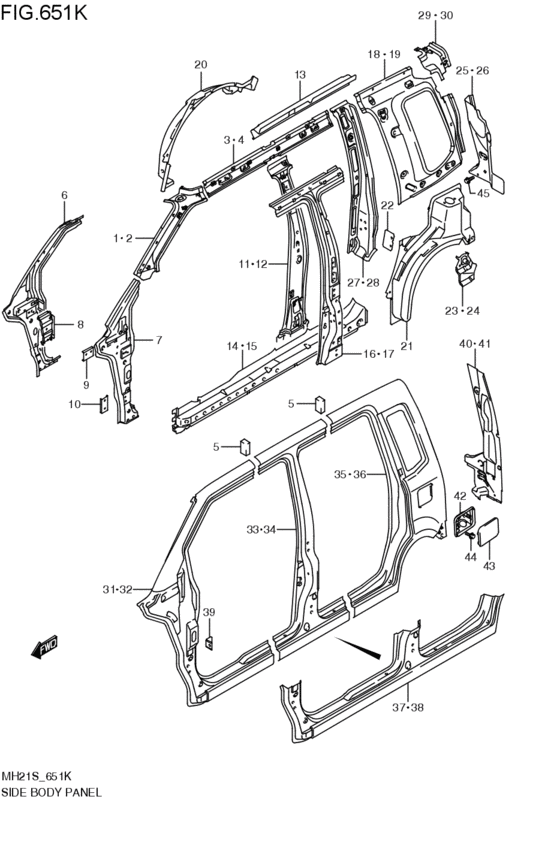 side body panel