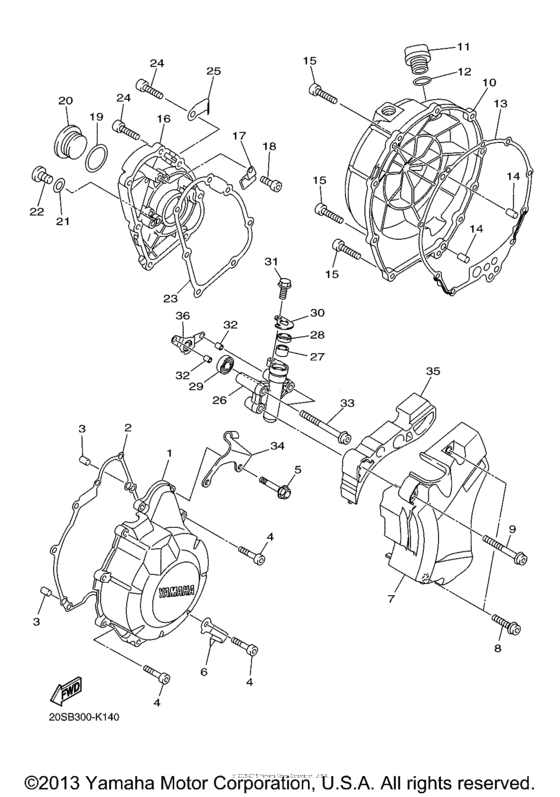 Crankcase cover