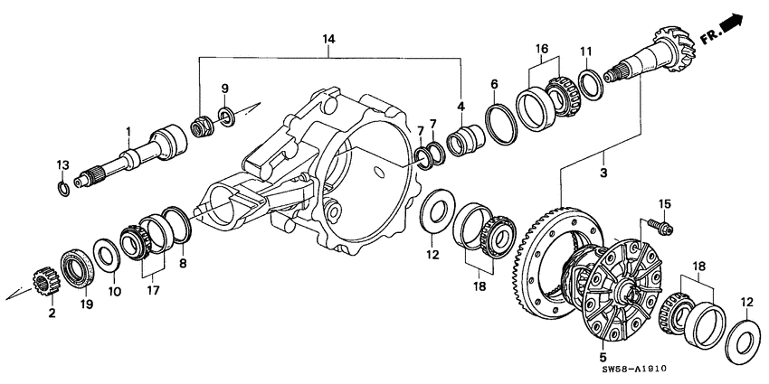 Differential gear