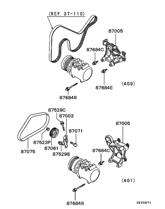 A/c condenser, piping