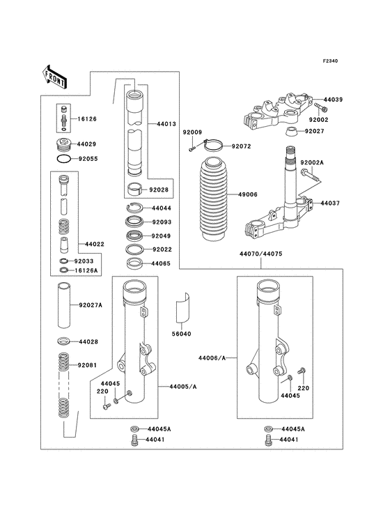 Front fork