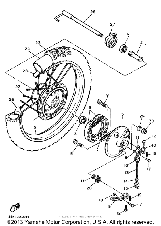 Front wheel