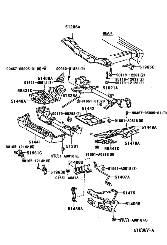 Suspension Crossmember & Under Cover