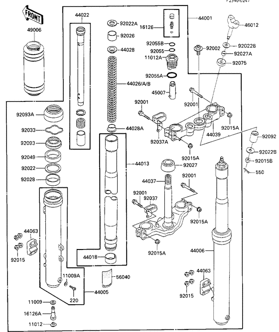 Front fork