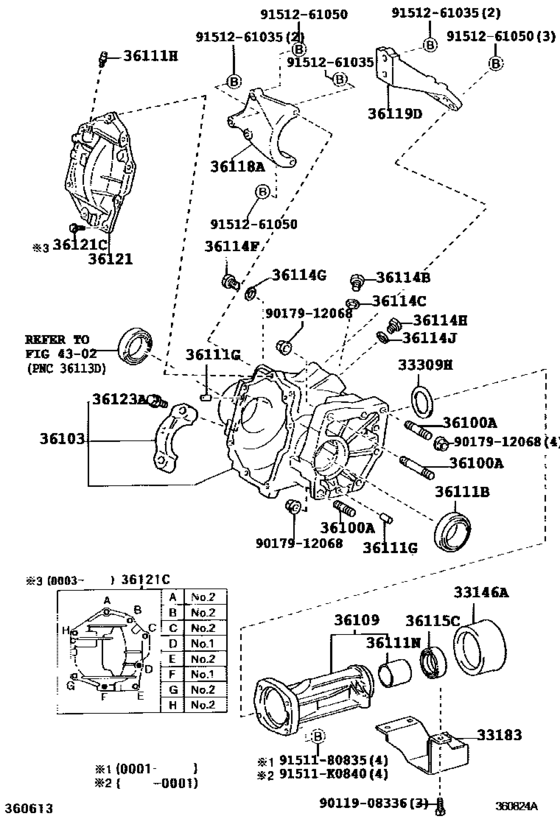Transfer Case & Extension Housing
