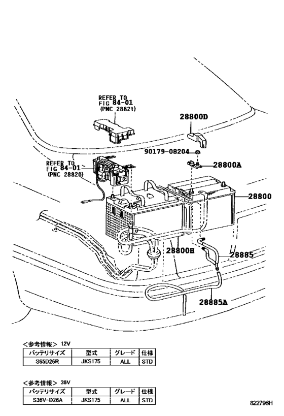 Battery & Battery Cable