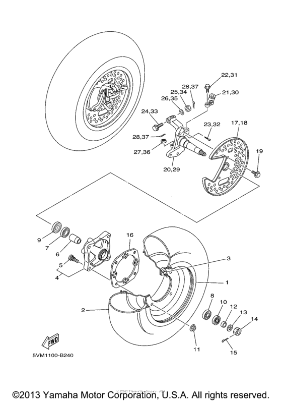 Front wheel