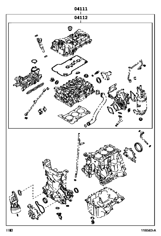 Engine Overhaul Gasket Kit