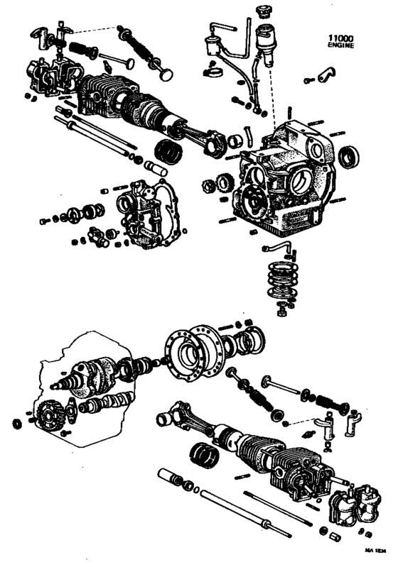 Partial Engine Assembly