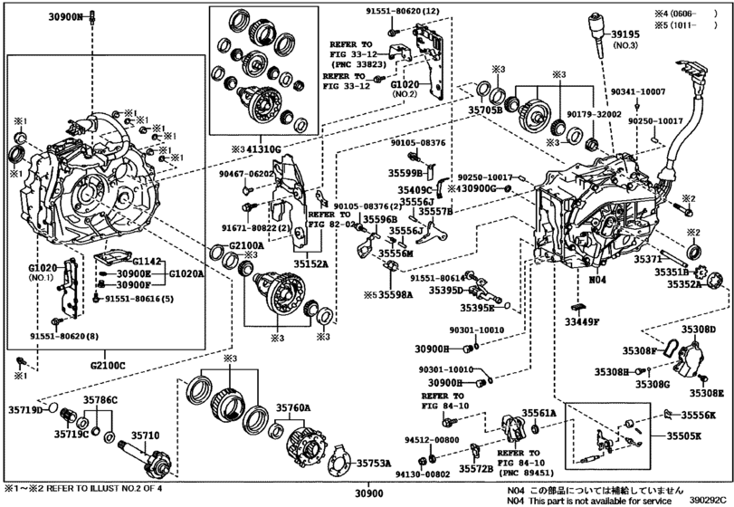 Transaxle Assy, Hv Or Fcv