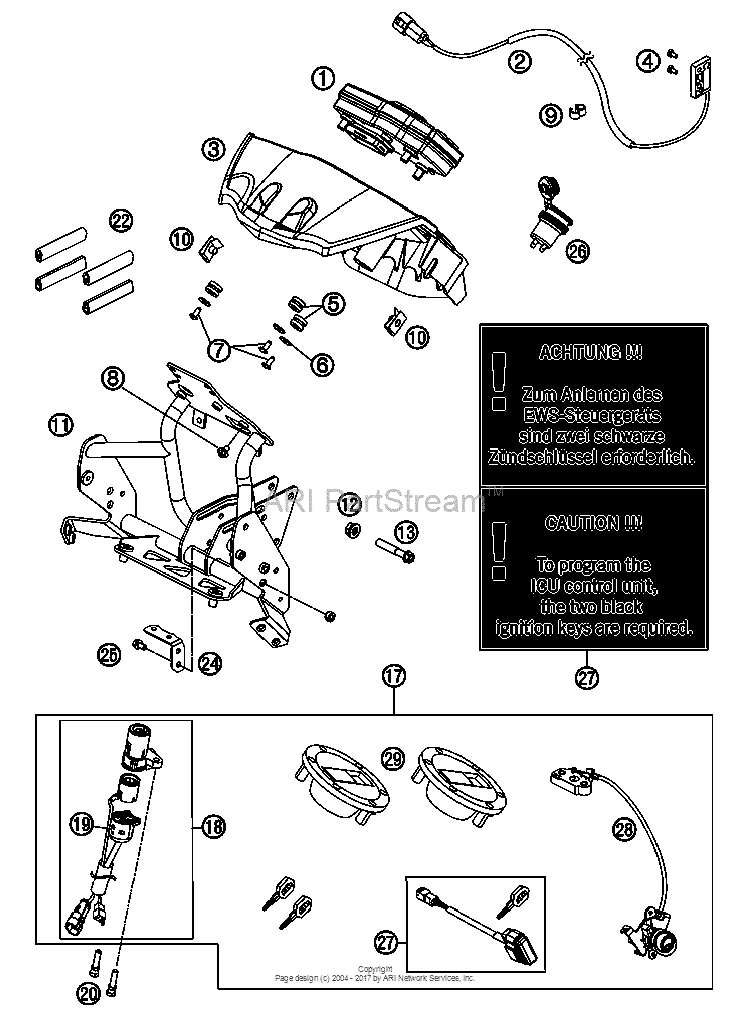 Instruments / Lock System