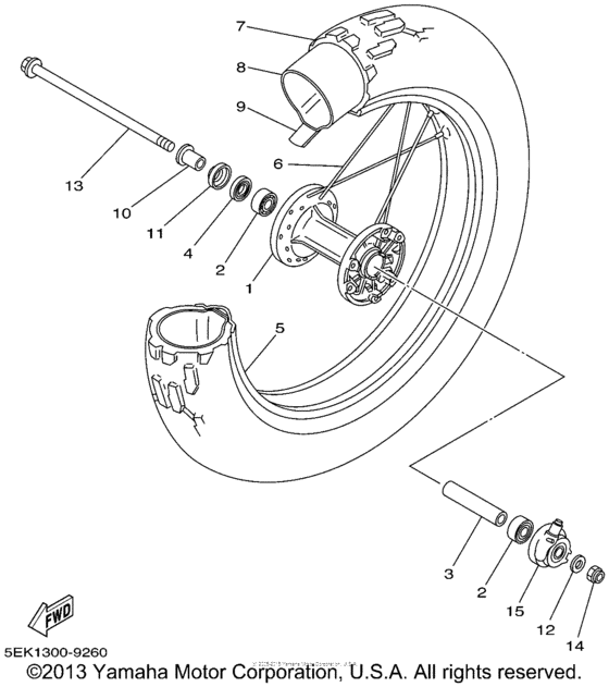 Front wheel