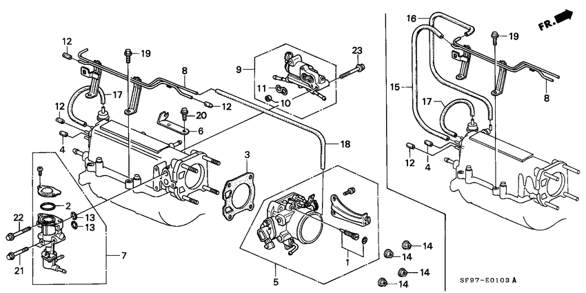 Throttle body