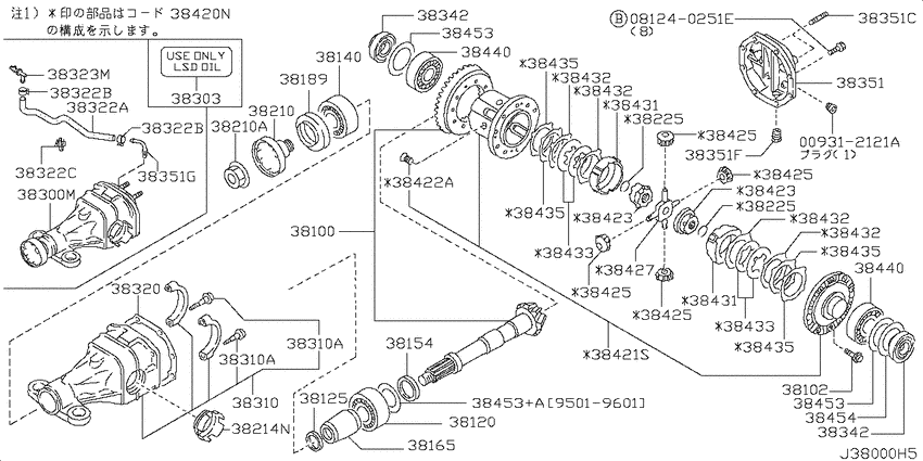 Rear final drive