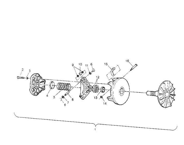 Drive clutch assembly