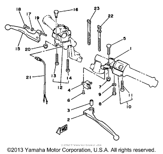 Handle switch & lever