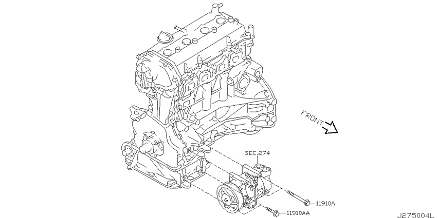 Compressor mounting & fitting