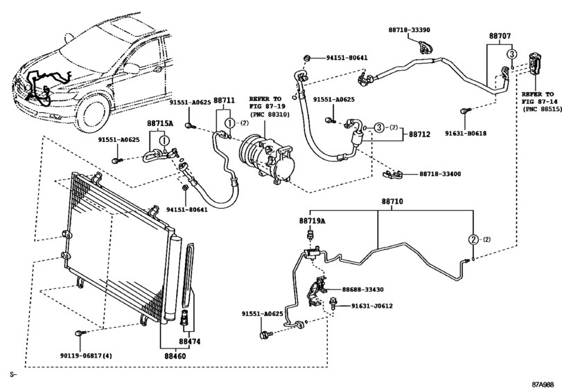 Heating & Air Conditioning - Cooler Piping