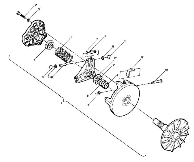 Drive clutch assembly