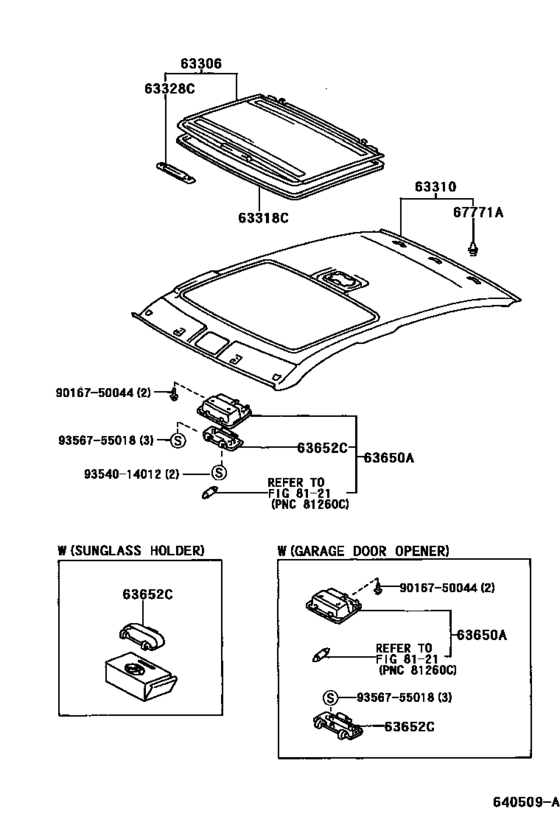 Roof Headlining & Silencer Pad