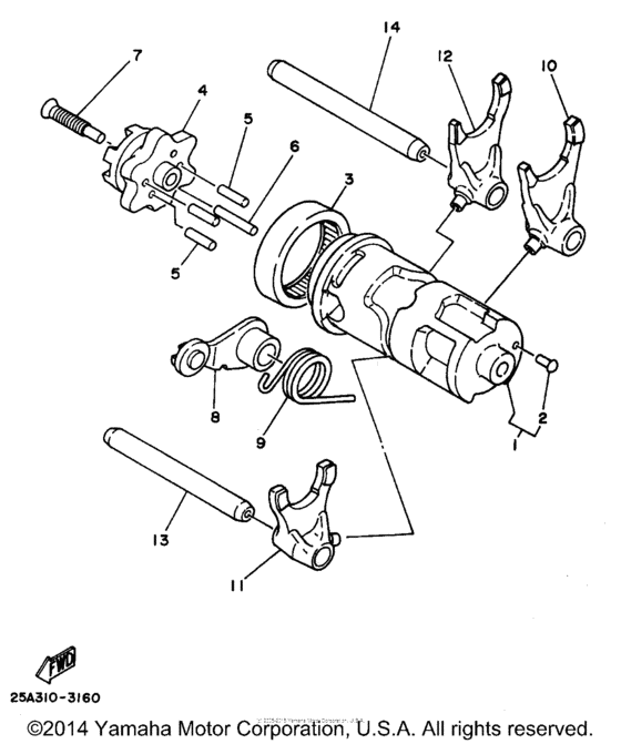 Shift Cam & Fork