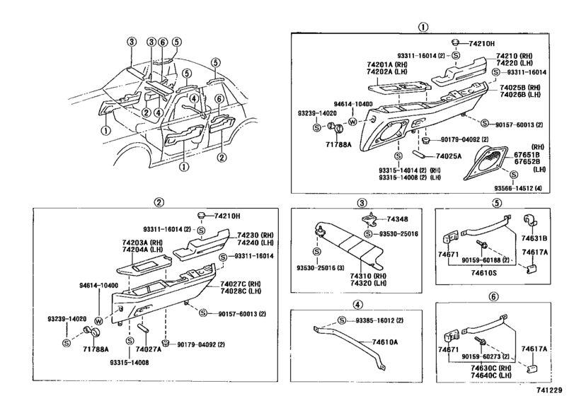 Armrest & Visor