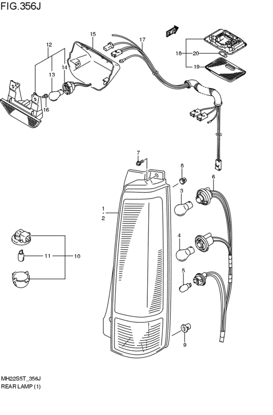 rear lamp