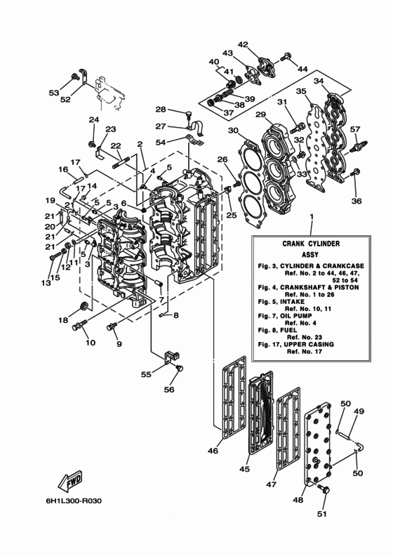Cylinder & crankcase