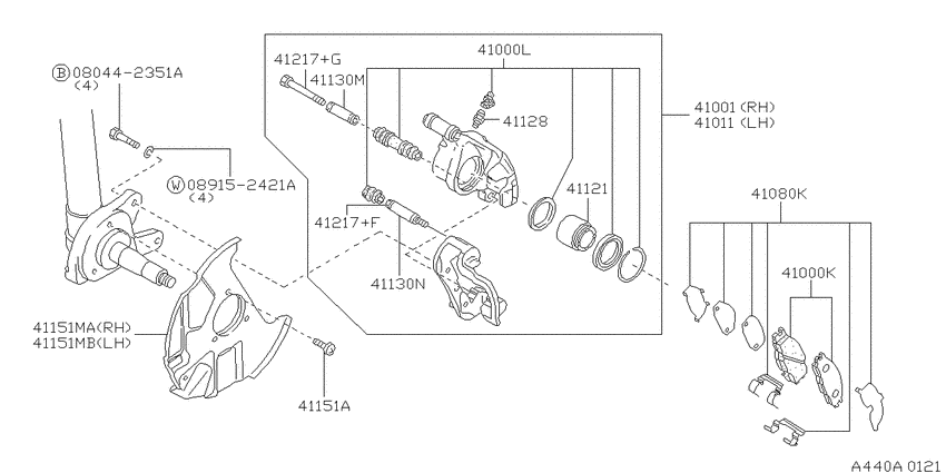 Front brake