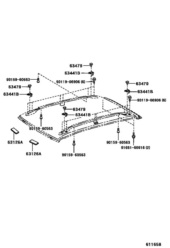 Roof Panel & Back Panel