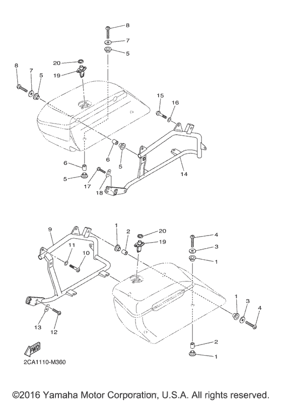 Saddlebag Mounting