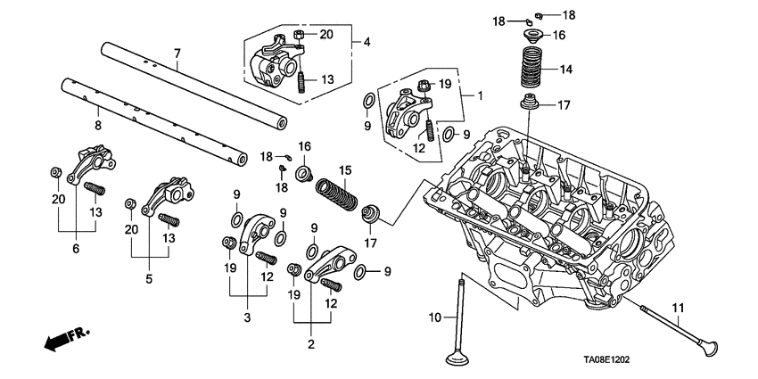 Valve/rocker arm