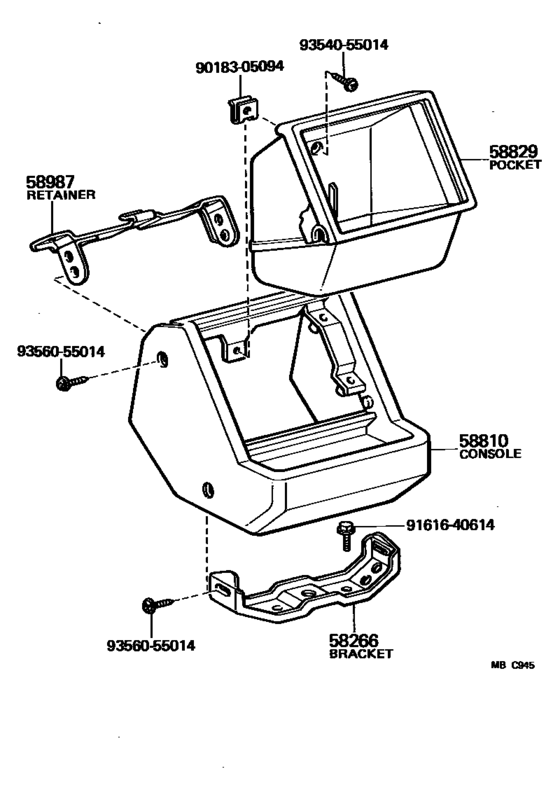 Console Box & Bracket