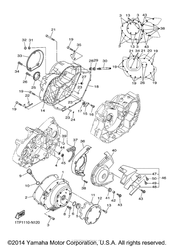 Crankcase cover