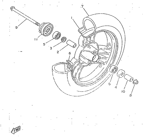 Front wheel