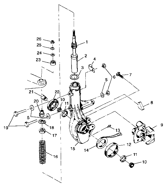 Front strut
