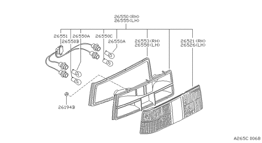 Rear combination lamp