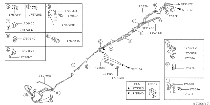 Fuel piping