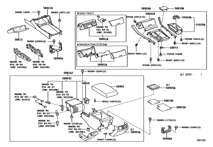Console Box & Bracket
