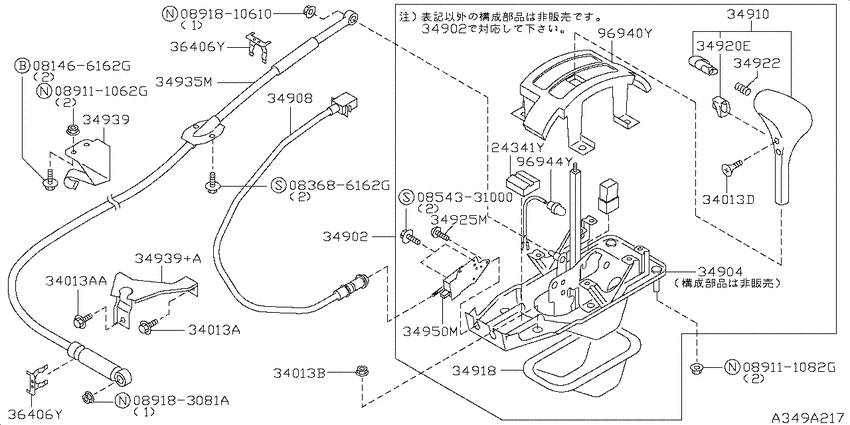Auto transmission control device