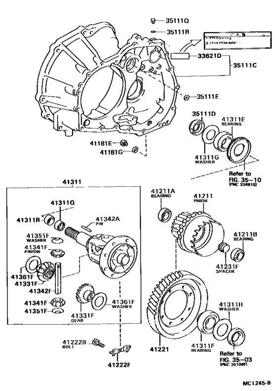 Front Axle Housing & Differential
