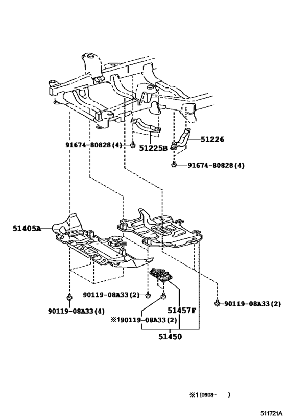 Suspension Crossmember & Under Cover