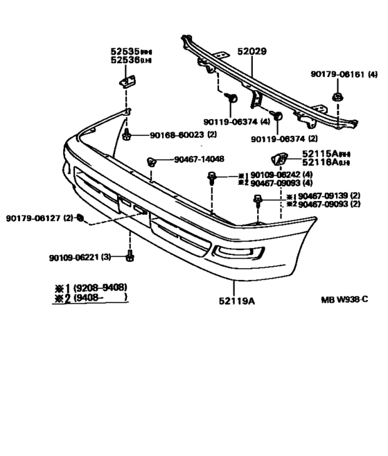 Front Bumper & Bumper Stay