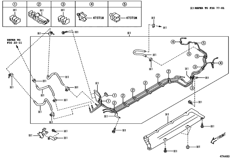 Brake Tube & Clamp