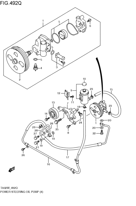 power steering oil pump