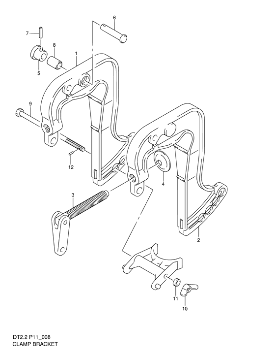 Clamp bracket