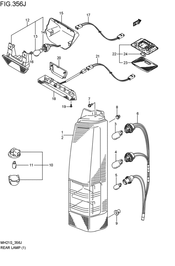 rear lamp