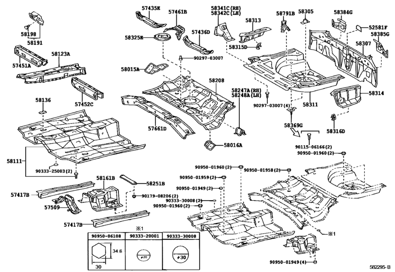 Floor Pan & Lower Back Panel